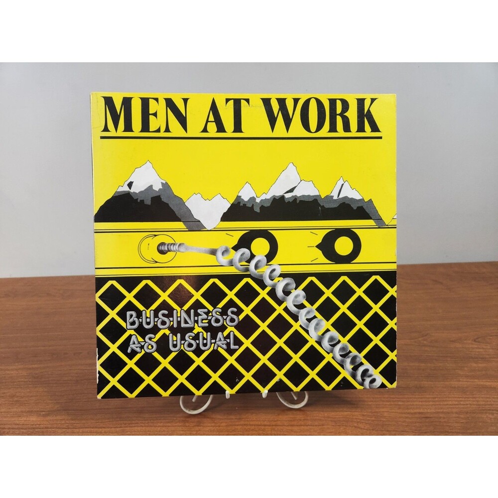 Vintage 1982 Men At Work Who Can It Be Now? Vinyl Record LP FC37978 Columbia